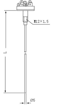 煙道、風(fēng)道熱電偶熱電偶感溫元件
